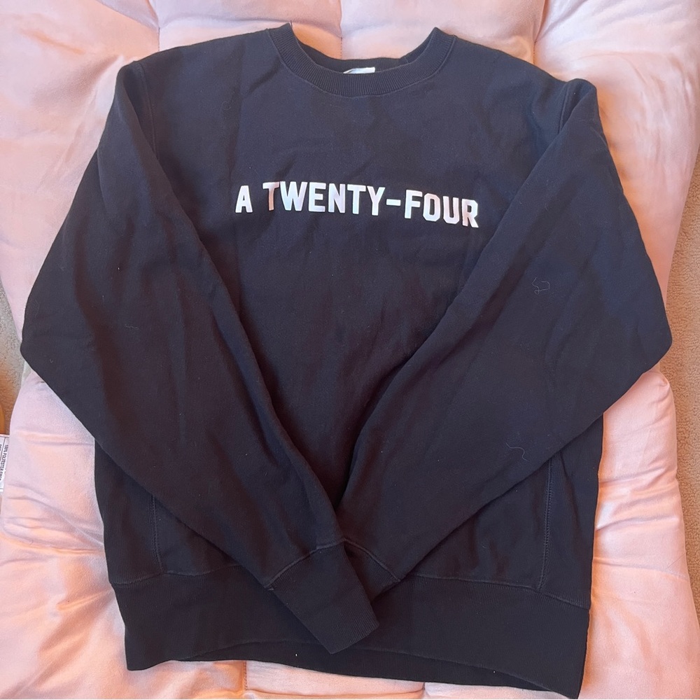 A24 Shop Black A/C Sweatshirt Champion